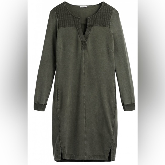 SANDWHICH_ | Dark olive Jersey dress NWT | size small - Picture 2 of 11